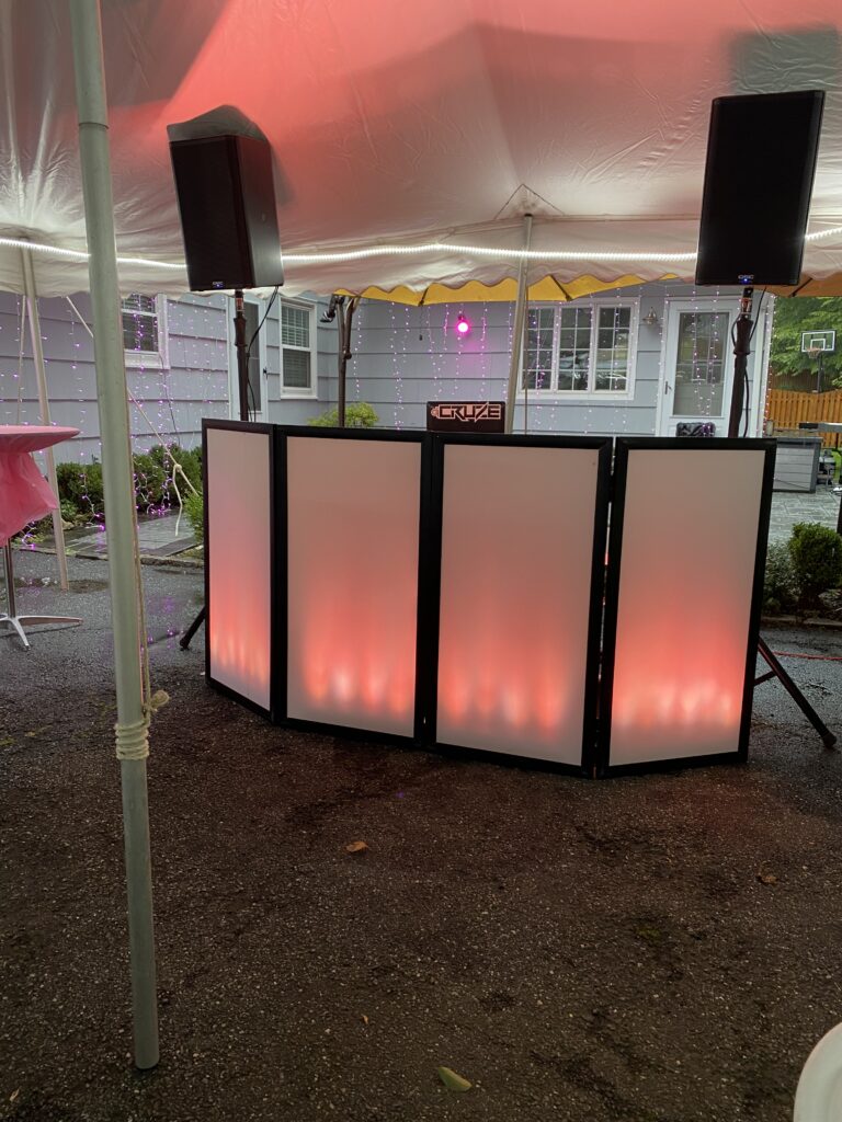 What DJ to be booked for my event - Backyard Set up